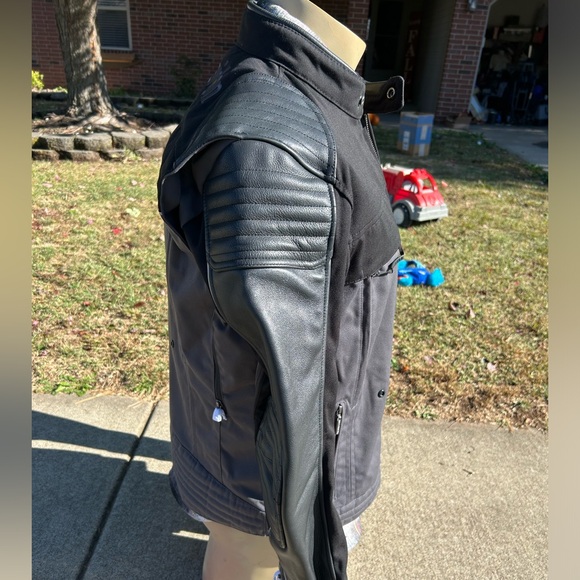 Harley Davidson Riders Jacket w/Armour pockets sz Large - Picture 5 of 11